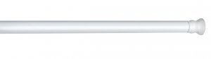 Teleskop-Duschstange weiß - 110-185 cm