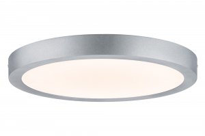 Deckenleuchte Lunar LED Panel rund - 22 W - Chrom matt, Alu