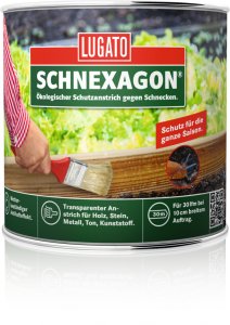 Schnexagon - Ökologischer Schutzanstrich gegen Schnecken