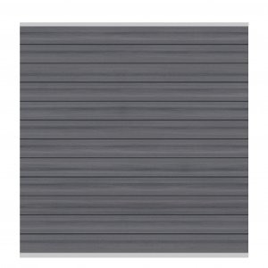 WPC PLATINUM - Grau - Zaunfeld-Set 178x184 cm