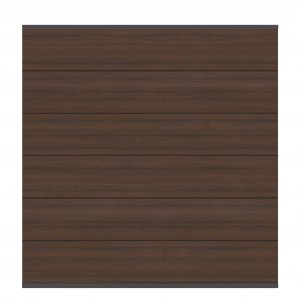WPC PLATINUM XL - Braun - Zaunfeld-Set 178x184 cm