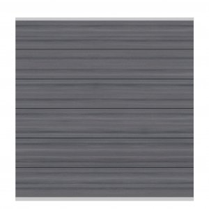 WPC PLATINUM XL - Grau - Zaunfeld-Set 178x184 cm