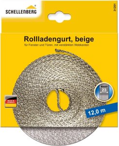 Rollladengurt 23 mm - 12 m - System MAXI - verschiedene Farben