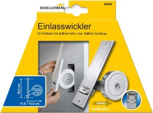 Einlasswickler System MAXI - Lochabstand 18,5 cm - Art.Nr.: 50400