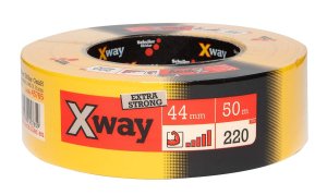 Schuller Eh'klar Xway Gewebeklebeband - Extra Strong - Panzertape gelb