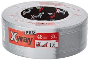 Schuller Eh'klar Xway Gewebeklebeband - Pro - Panzertape silber