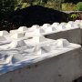 Abbildung zeigt Betonsteine mit 160 cm Länge