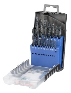 HSS Spiralbohrer-Set - 19-teilig - 1 bis 10 mm