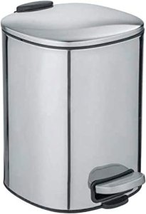 Kosmetik Treteimer ALASSIO - Edelstahl glänzend