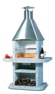 Grillkamin Avanta mit Edelstahlhaube